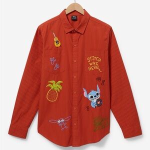 Universal Disney | Her Lilo & Stitch Isometric Icon Shacket | size M